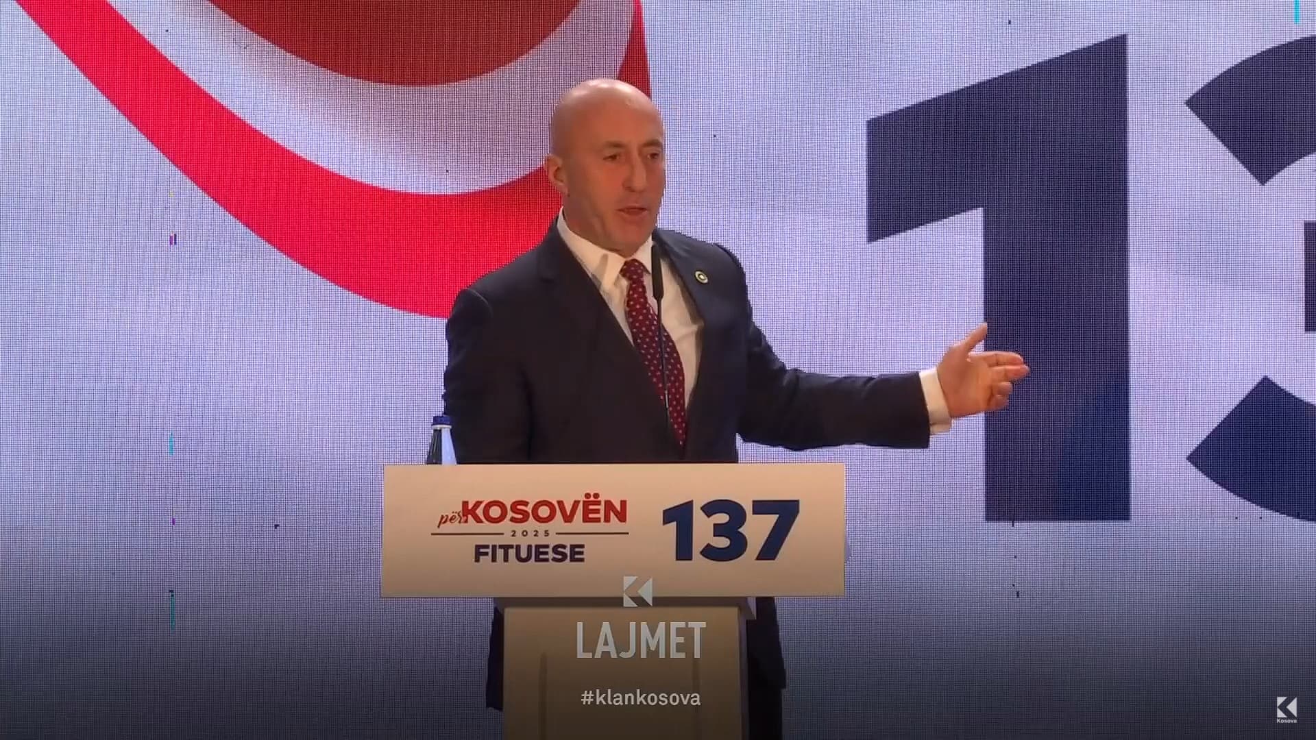 Haradinaj në Kamenicë: GEN-I i jep pare LVV-së, e kjo qytetarët i lë pa rrymë (VIDEO)