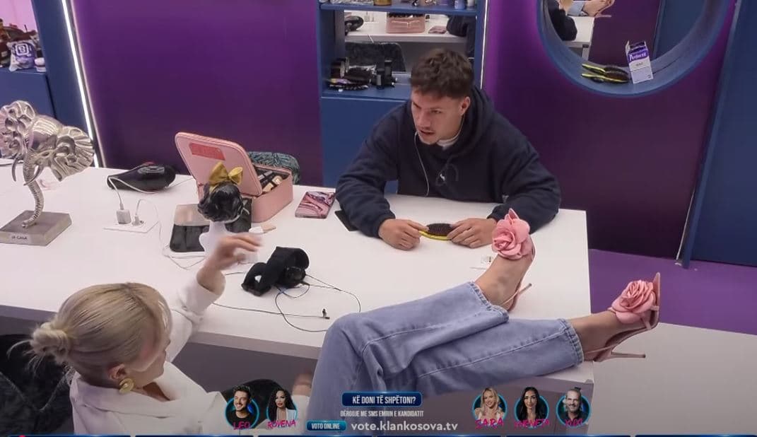 Driloni i tensionuar me pyetjen e publikut, diskuton me Sarën (VIDEO)