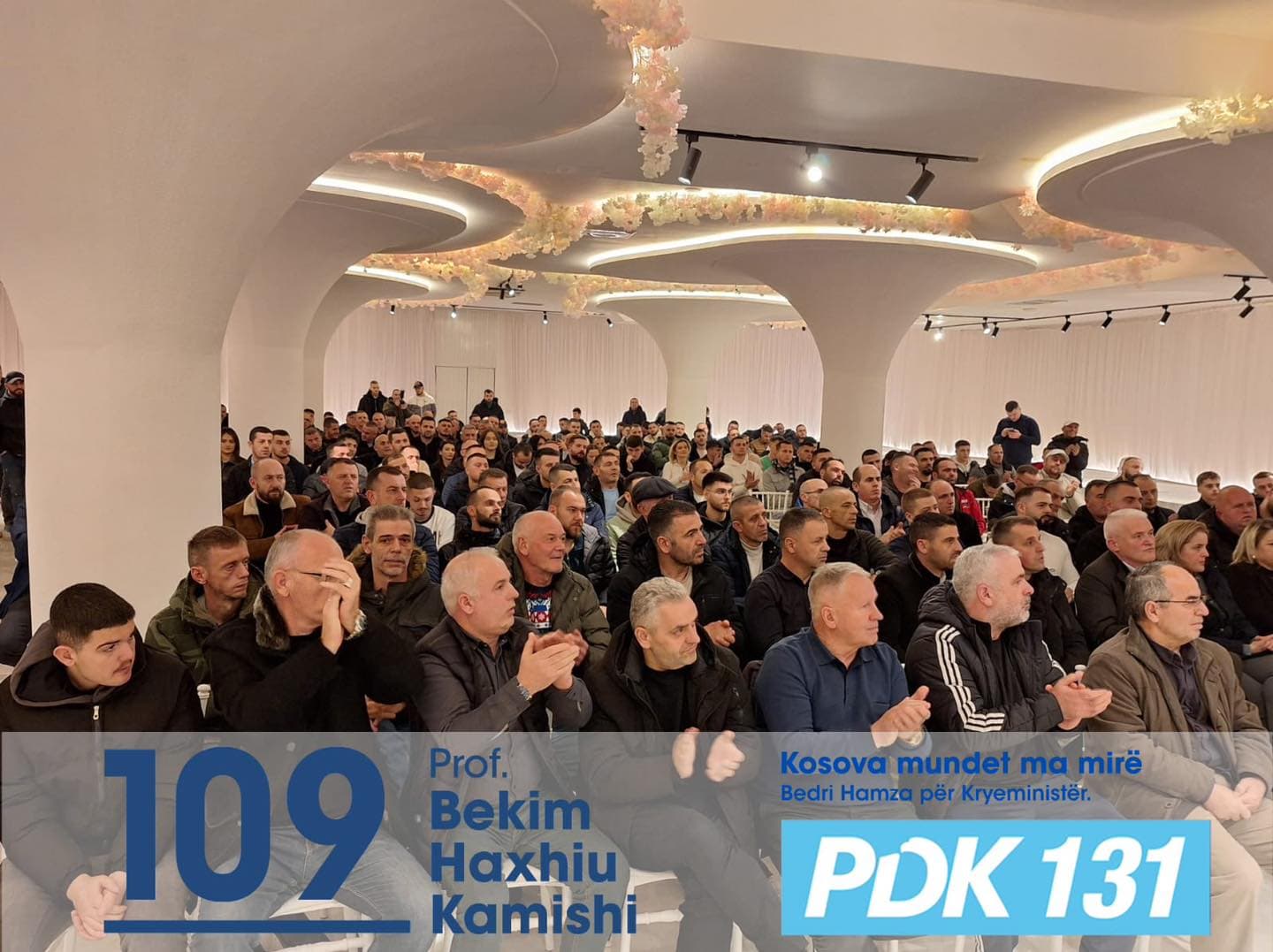 Haxhiu takon minatorë e mësimdhënës së Mitrovicës, shpalos programin e Hamzës për rritje të pagave për 50%