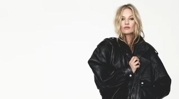 Rikthehet Kate Moss, pozon për Isabel Marant
