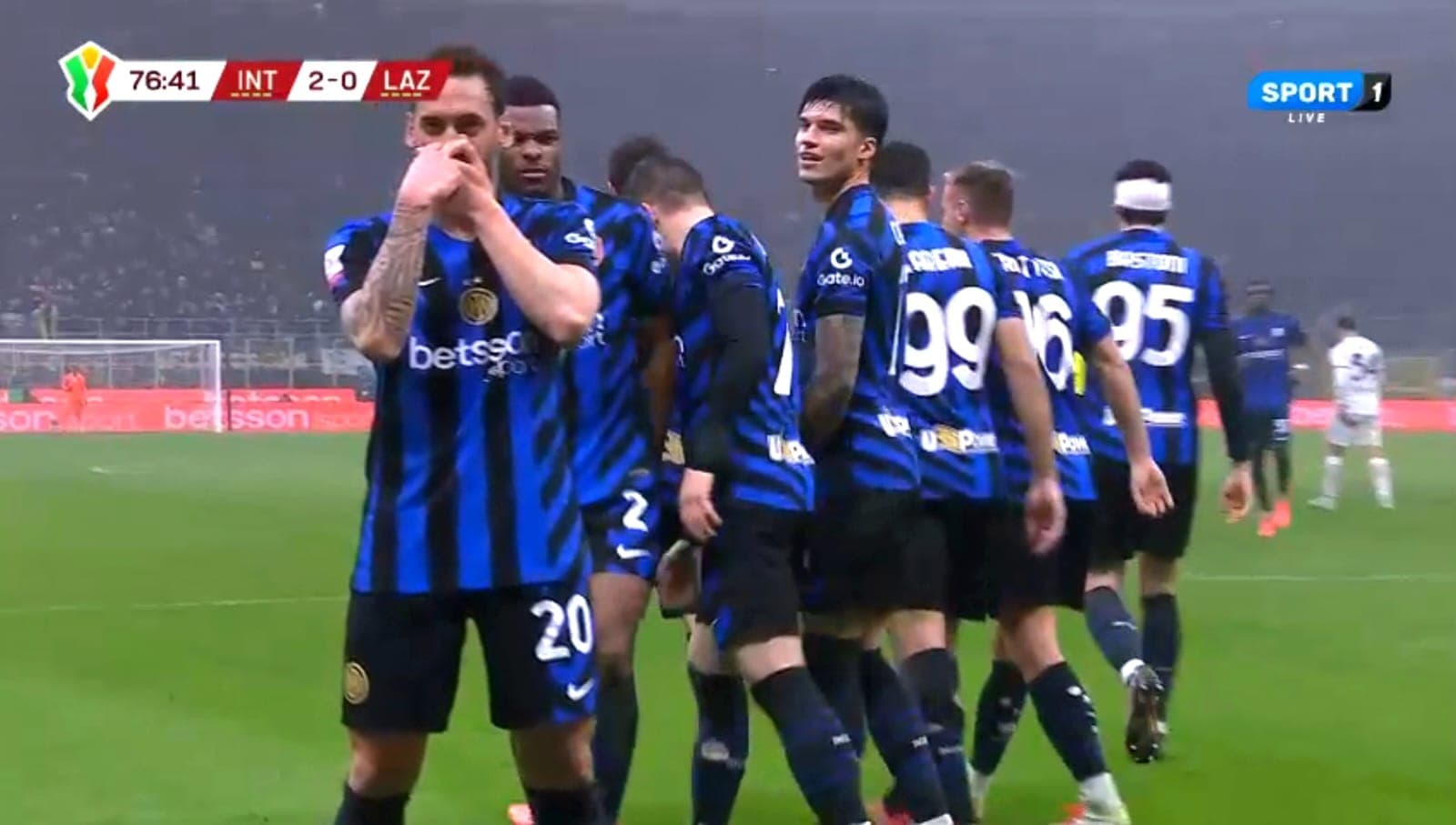 Interi e "paketon" Lazion dhe siguron gjysmëfinalen e Kupës së Italisë