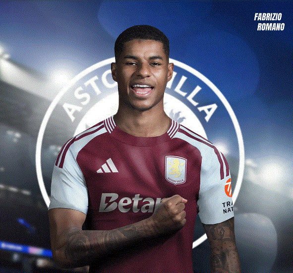 Rashford kalon te Aston Villa