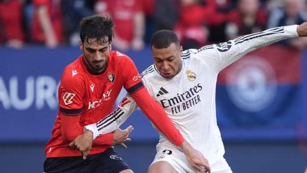 Reali dështon sërish në La Liga, ndalet nga Osasuna