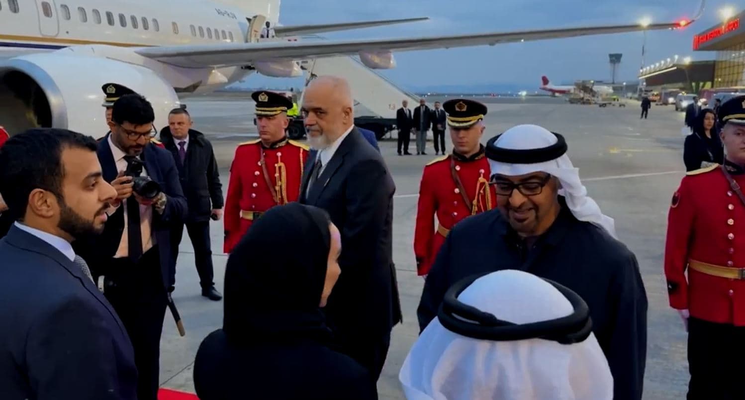 Presidenti i Emirateve Arabe largohet nga Shqipëria, pasi i nënshkroi marrëveshjet me Ramën