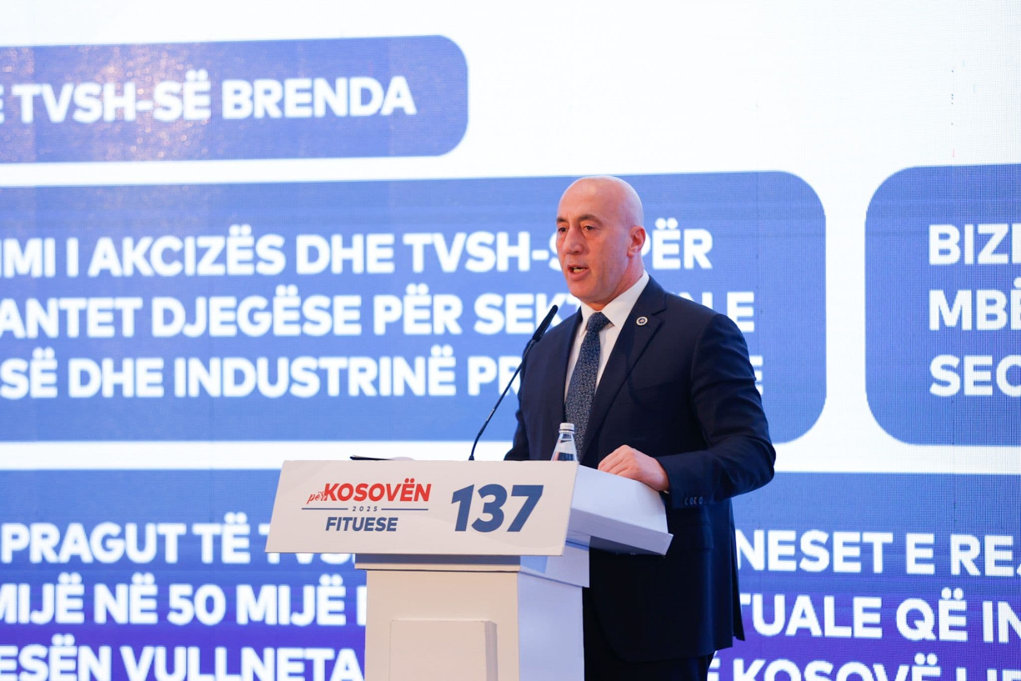 Haradinaj premton rritje ekonomike deri në 7%