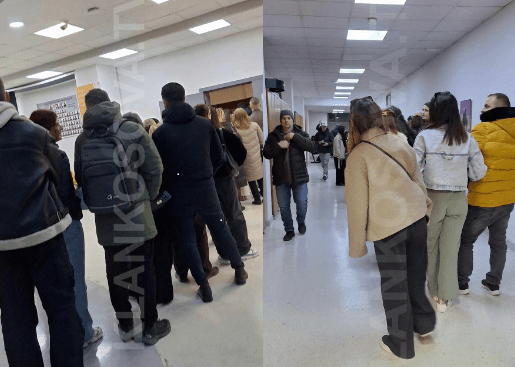 Tollovi për votimin me kusht në njërën nga qendrat në kryeqytet (FOTO)