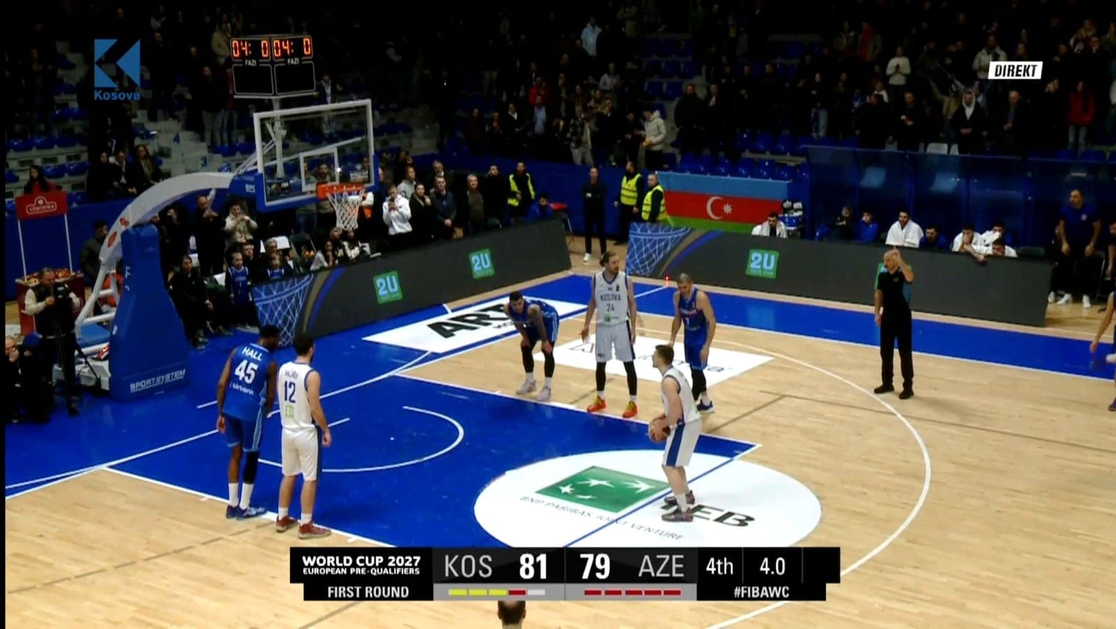 Kosova me fitore të pamjaftueshme ndaj Azerbajxhanit