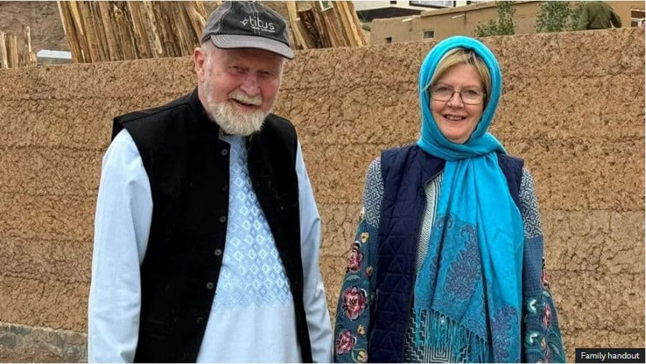 Arrestohet çifti britanik rreth të 70-ve nga talibanët, familjarët nuk dijnë gjë për ta