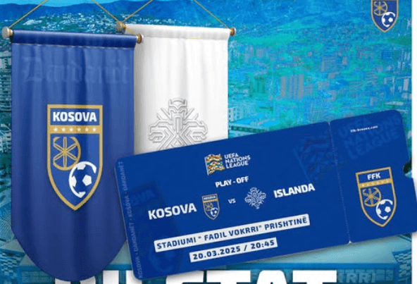 Dalin në shitje biletat për ballafaqimin Kosovë-Islandë
