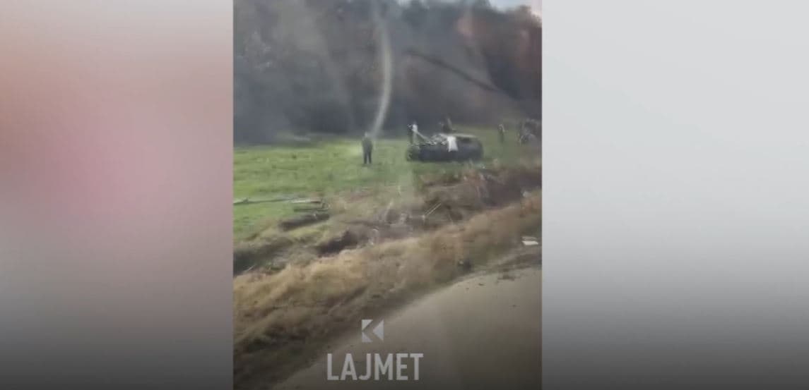 Aksident i rëndë në Kamenicë (VIDEO)