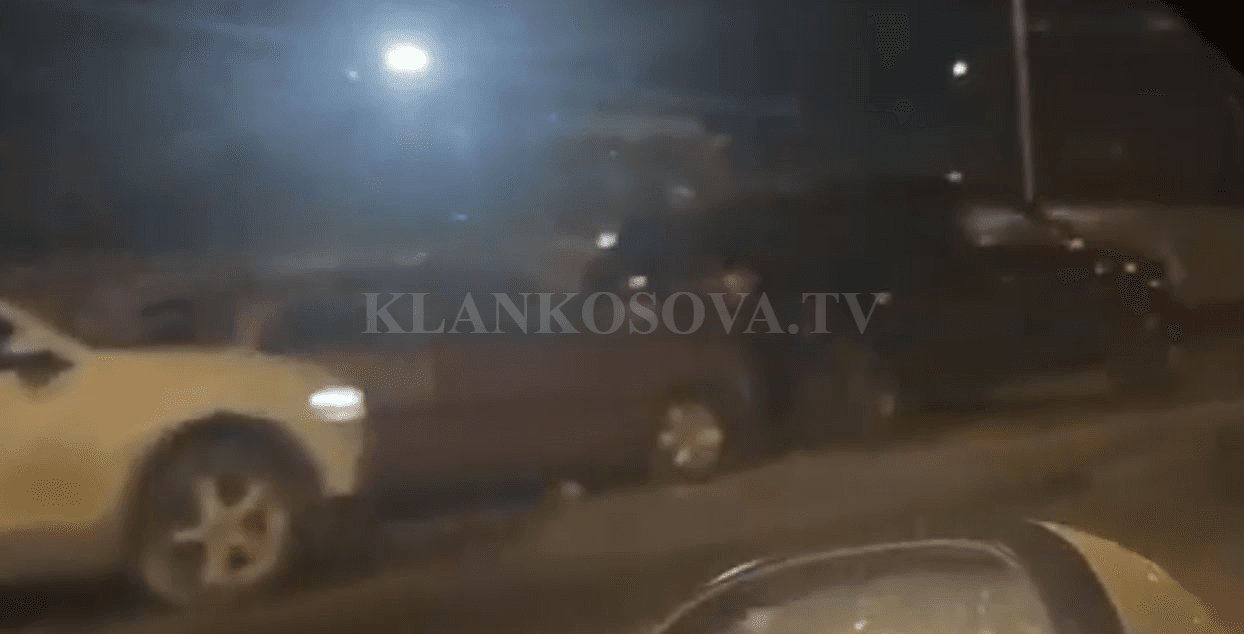Aksident zinxhiror në dalje të Veternikut (VIDEO)