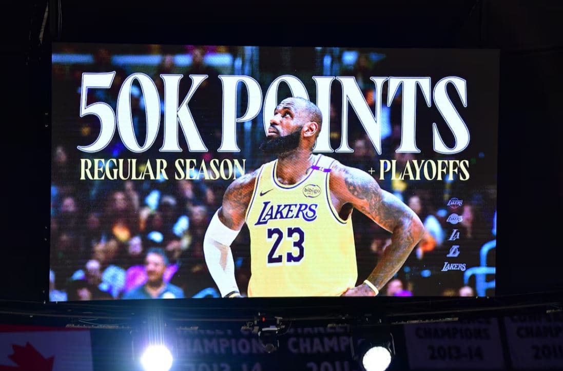 LeBron James shkruan historinë, bëhet lojtari i parë i NBA-së që arrin 50 mijë pikë
