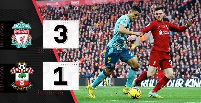 Liverpool e përmbys Southamptonin në "Anfield"