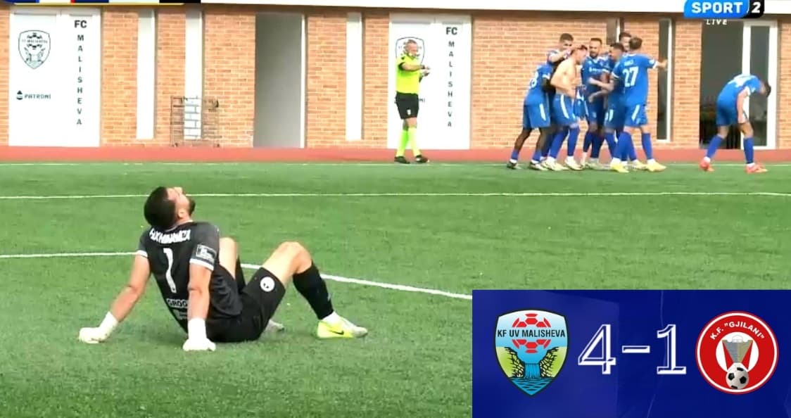Malisheva deklason Gjilanin, Altin Aliu realizon "hat-trick"