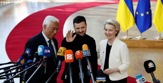 Zelenskyy falënderon liderët e BE-së për 'sinjalin e fortë' të mbështetjes