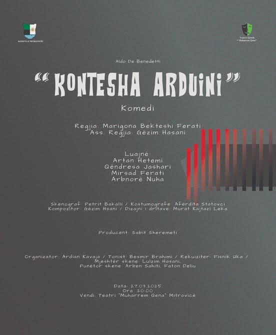 “Kontesha Arduini” sonte premierë në Mitrovicë