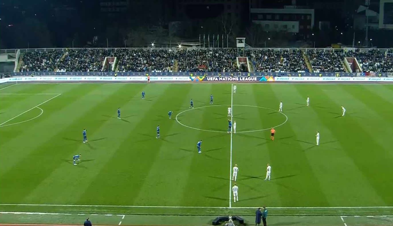 1-1: Kosova me dy ndryshime në formacion nis pjesën e dytë kundër Islandës