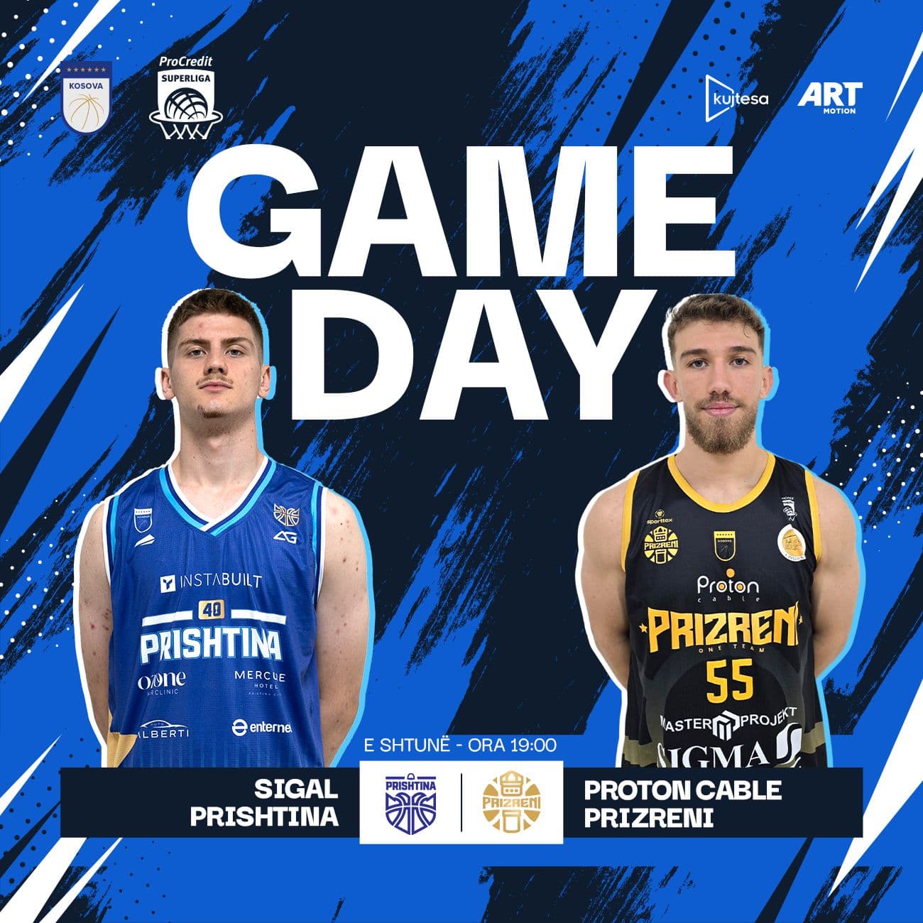 Prishtina – PC Prizreni, ndeshja hapëse e xhiros 22 në basketboll