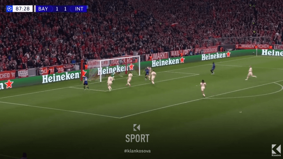 Edhe 'Champions League' ndan minutat identike të golave që i shënoi Interit Bayernit