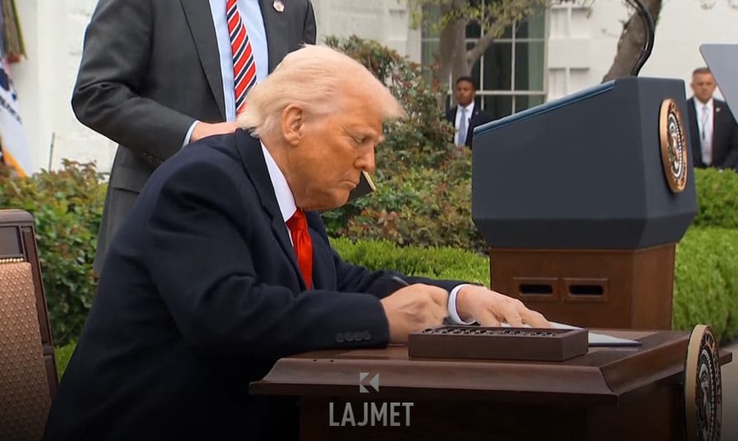 Tarifat e Amerikës - Trump “dërmon” Serbinë, “kursen” Kosovën (VIDEO)