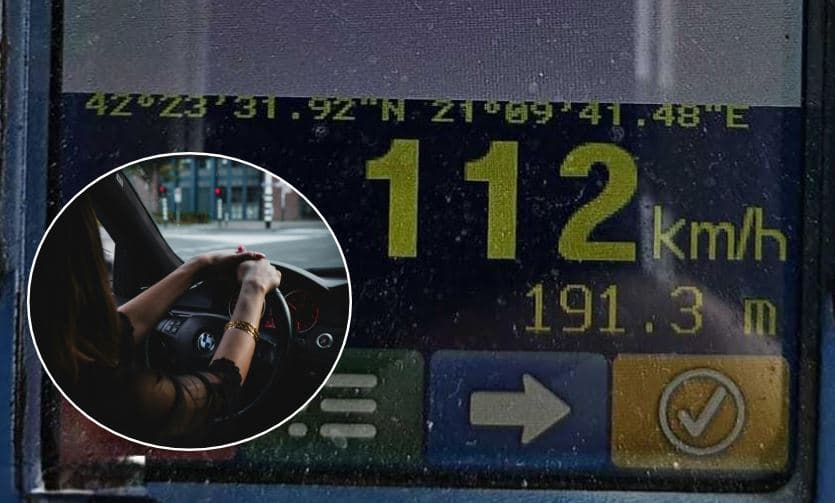 Në zonën 50 km/h voziti me shpejtësi 112 km/h, dënohet 21 vjeçarja në Ferizaj