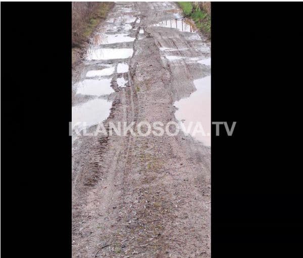 Rruga me baltë po shqetëson banorët e Gllogovicës së Prishtinës