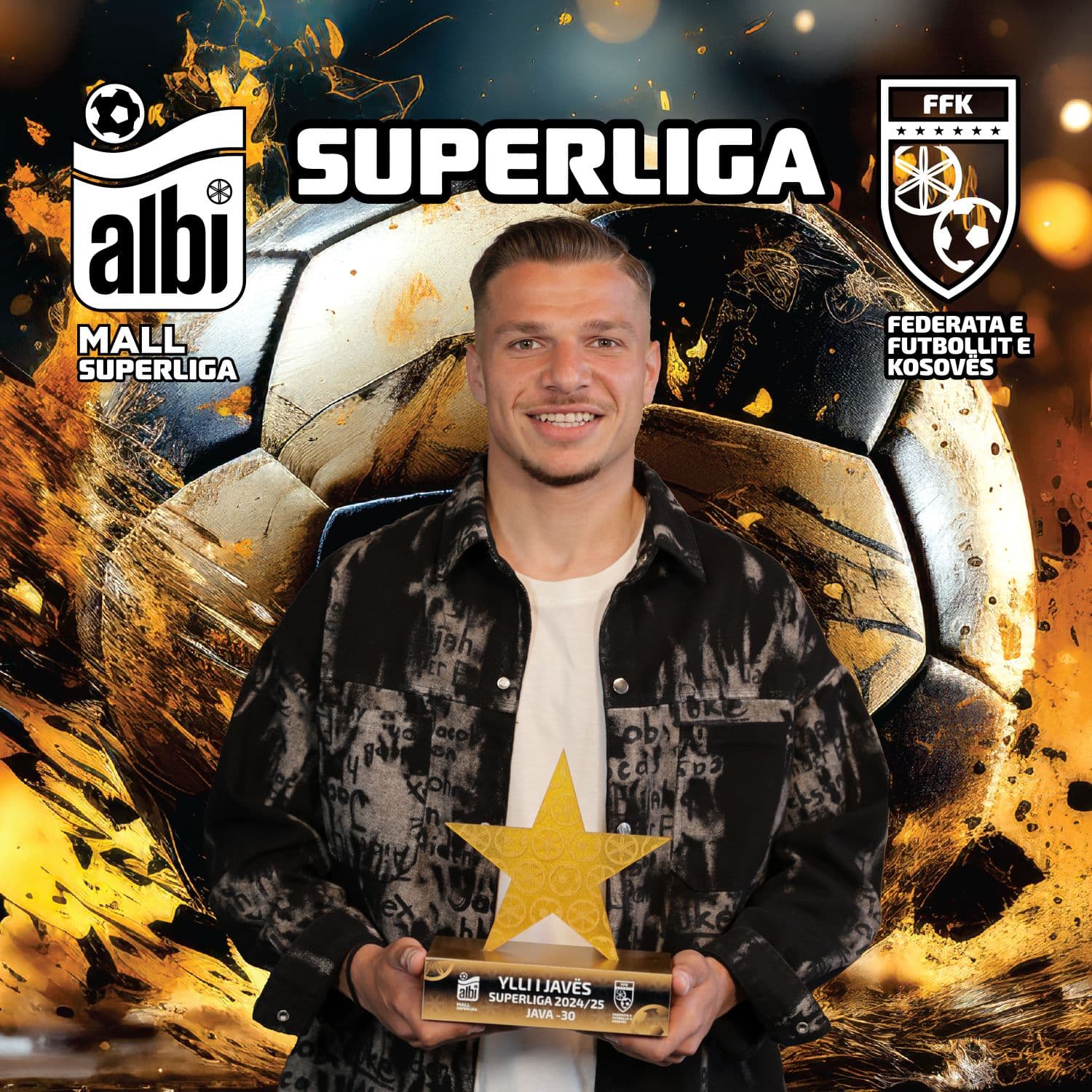Elvir Gashijani shpallet "Ylli i Javës" në Superligë