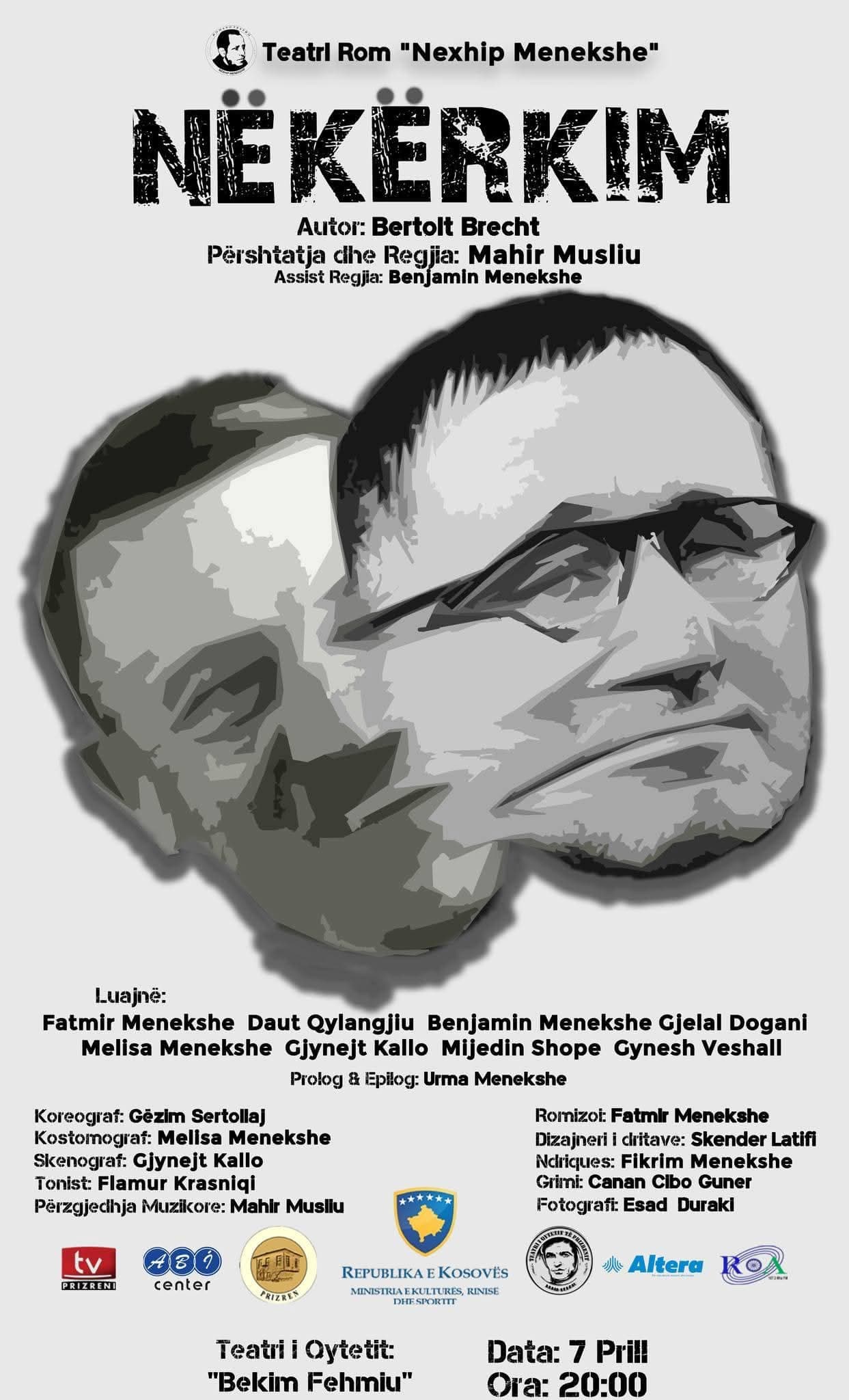 Teatri Rom “Nexhip Menekshe” sjellë premierën e dramës “Në Kërkim”