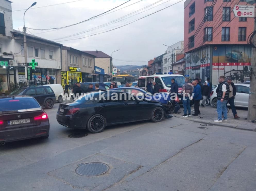 Aksident në Kodër të Trimave në Prishtinë