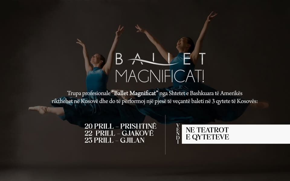 Baleti amerikan rikthehet me performancë të veçantë në tri qytete të Kosovës