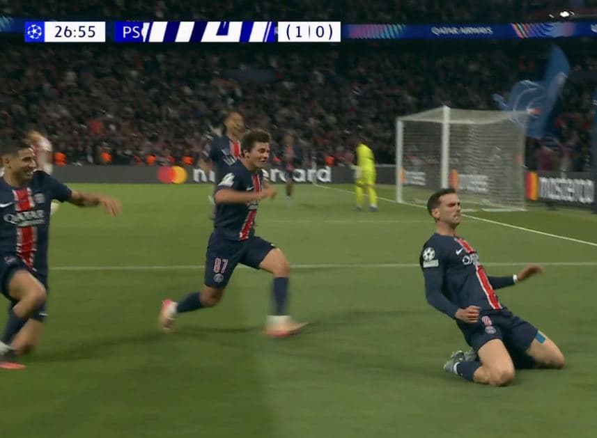 PSG-ja me predhën e Ruizit kalon në epërsi ndaj Arsenalit
