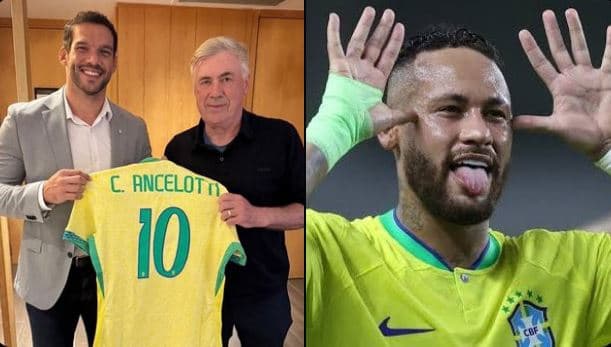 Carlo Ancelotti shpjegon pse Neymar u la jashtë skuadrës së Brazilit
