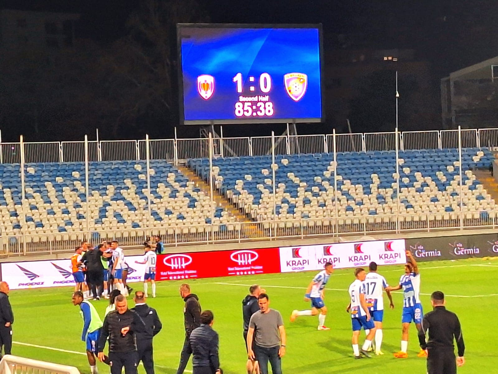 Prishtina merr avantazhin në "Fadil Vokrri" ndaj Ballkanit