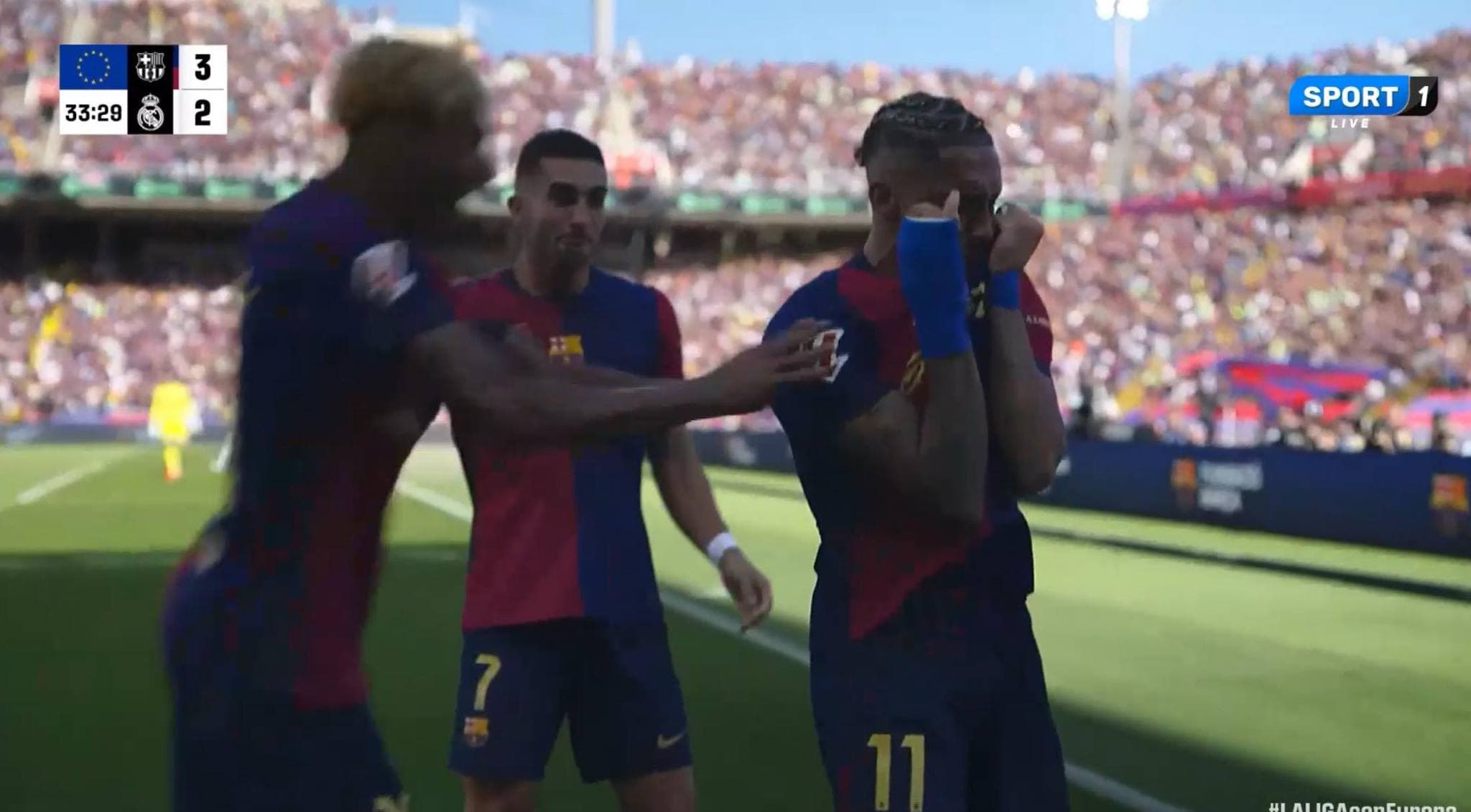 Barça për dy minuta e përmbys rezultatin ndaj Realit