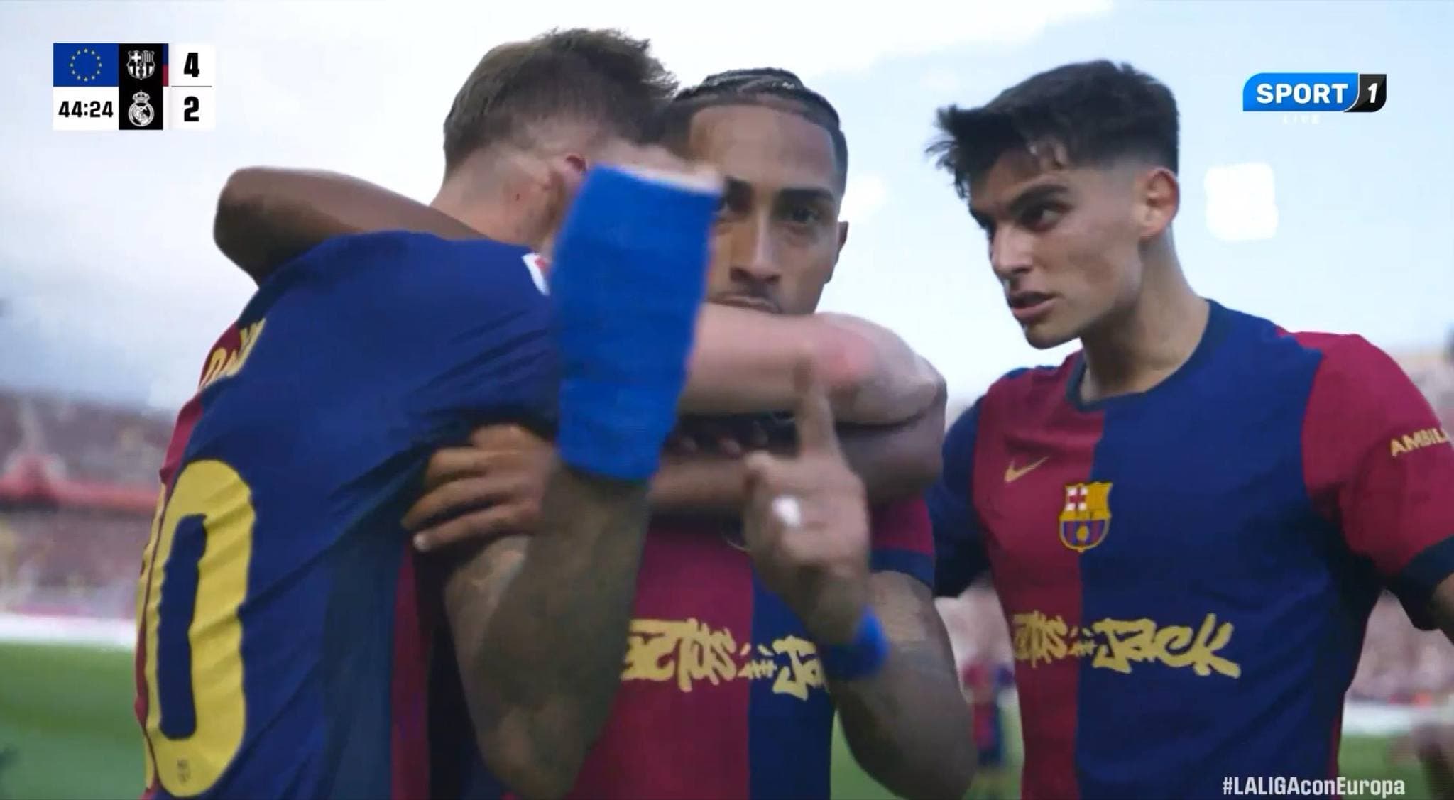 Barça ia shënon edhe golin e katërt Realit