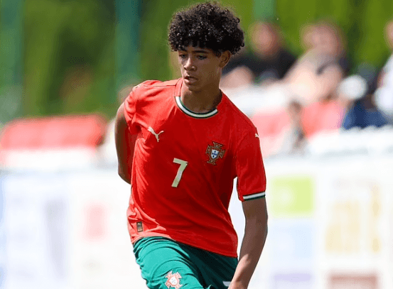 Djali i Cristiano Ronaldos shënon golin e tij të PARË për Portugalinë (VIDEO)