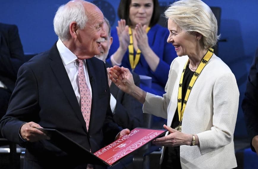 Ursula von der Leyen nderohet me çmim për kontributin në unitetin evropian
