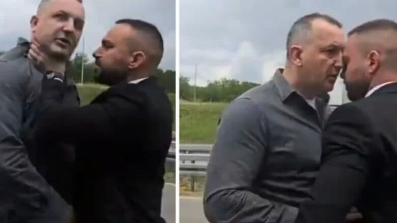 Sharje e përplasje fizike mes stafeve të kryeministrit të Serbisë dhe Vuçiqit (VIDEO)