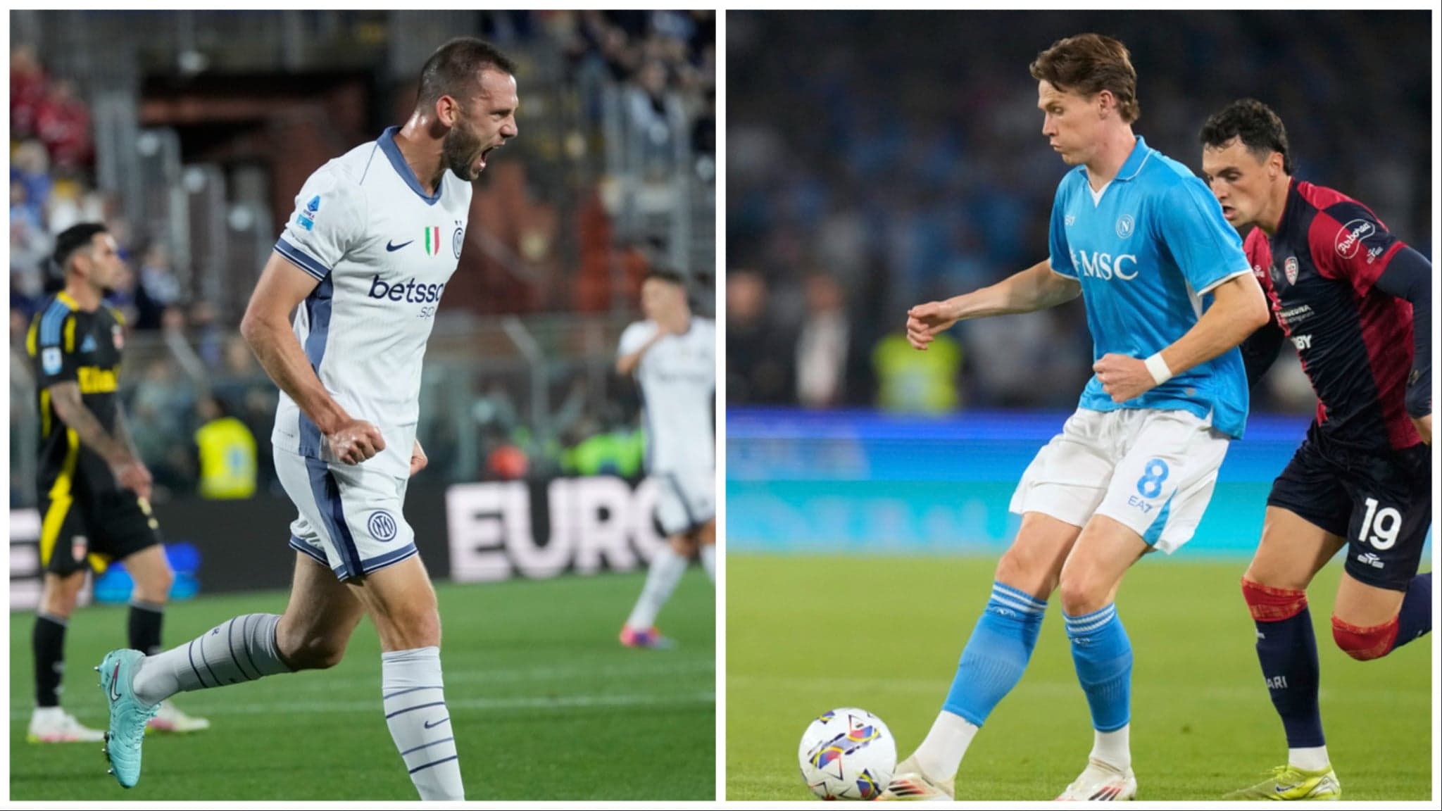 Përfundojnë pjesët e para të “finaleve” në Serie A, herë Interi e herë Napoli kampion