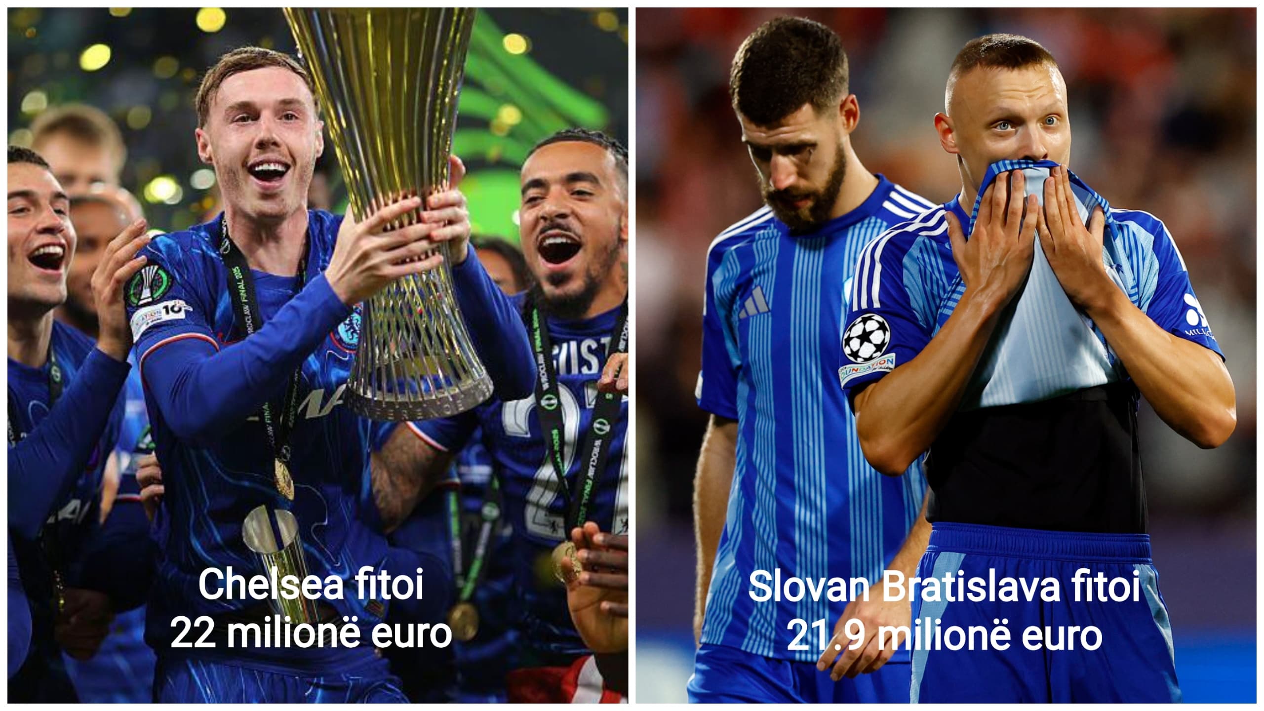 Paradoks: Chelsea kampion fitoi sa Slovan Bratislava që humbi 8 lojë në Champions