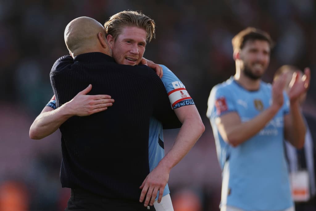 Guardiolës i pikon loti teksa Man City përshëndetet me De Bruynen