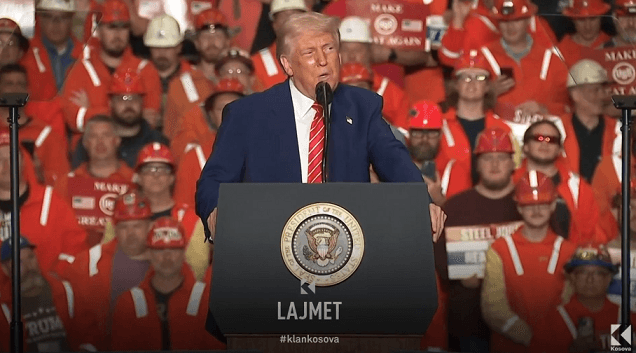 Vendimi i Trumpit: SHBA dyfishon tarifat për çelik e alumin (VIDEO)