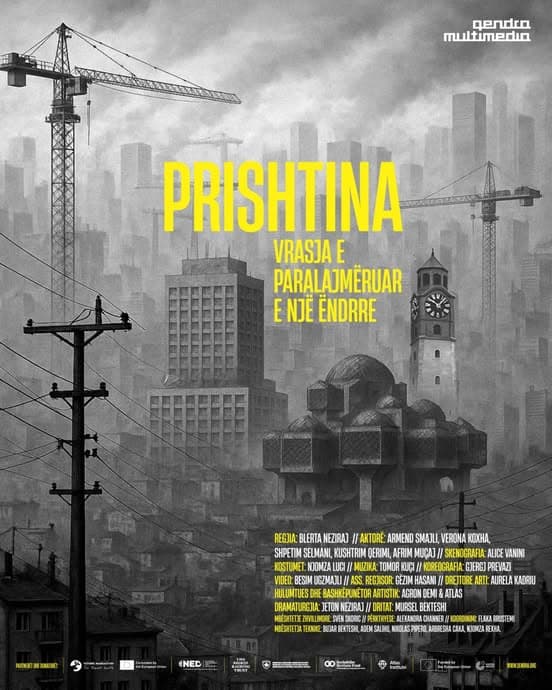 “Prishtina – Vrasja e paralajmëruar e një ëndrre” shfaqet në teatrin Oda