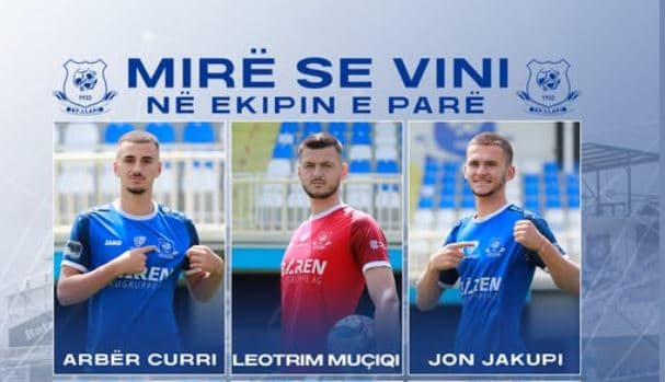 Llapi i beson akademisë, kontrata profesionale për gjashtë lojtarë