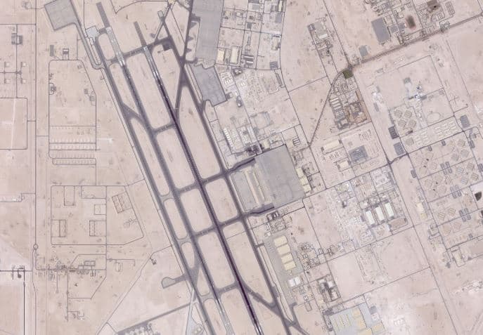 SHBA largoi ditë më parë aeroplanët nga baza që Irani e targetoi me raketa