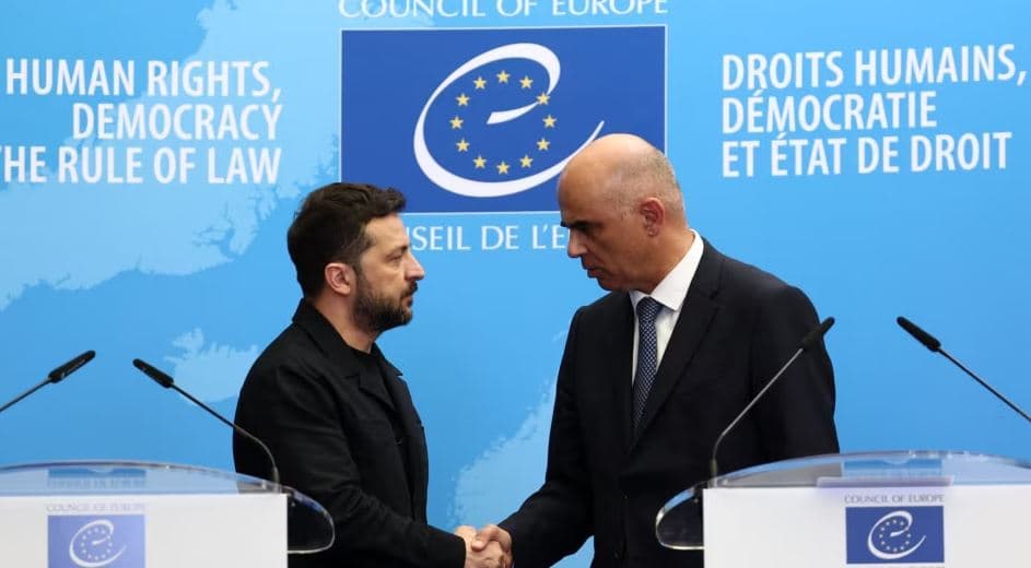 Zelensky nënshkruan marrëveshje me KiE-në për themelimin e një tribunali për krime lufte
