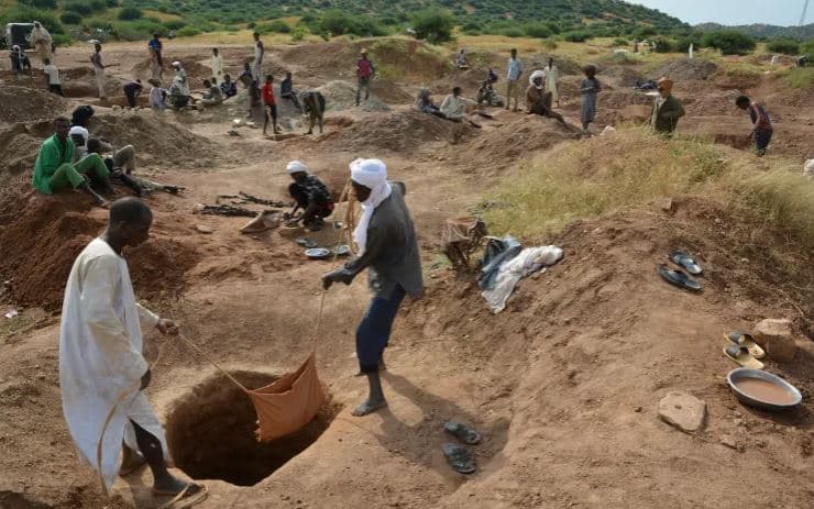 11 të vdekur nga shembja e minierës së arit në Sudan