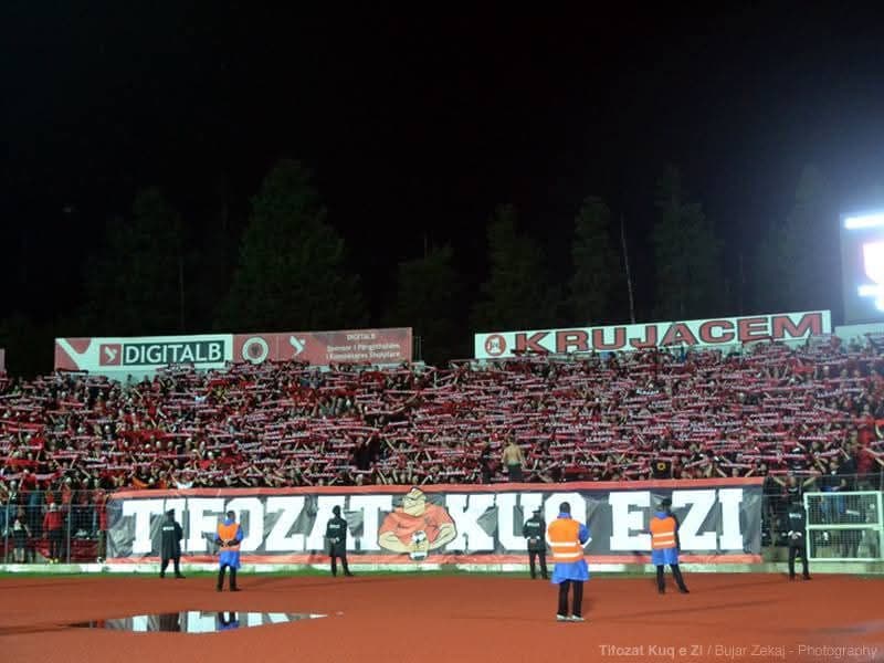 Shqipëria ndeshet kundër Serbisë pa Tifozat Kuq e Zi