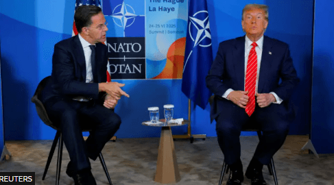 “Baba ndonjëherë duhet të përdorë gjuhë të ashpër”, thotë Rutte për Trumpin