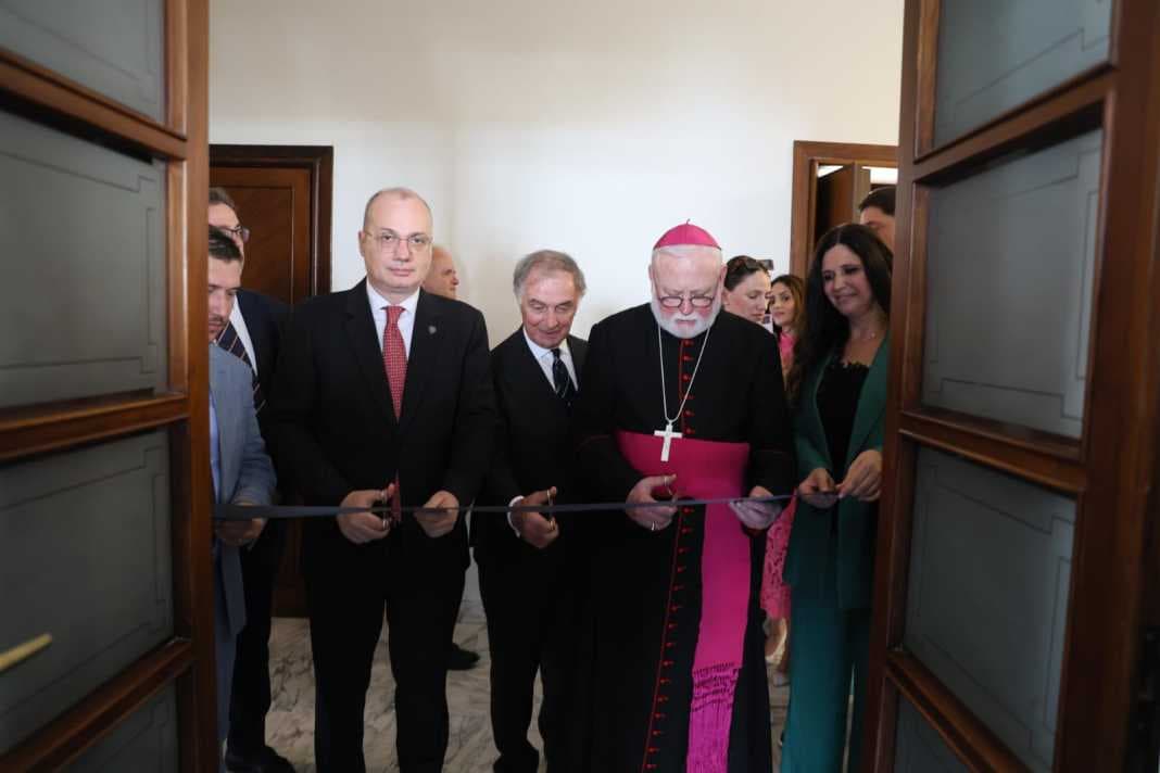 Inaugurohet selia e re e Ambasadës Shqiptare në Vatikan